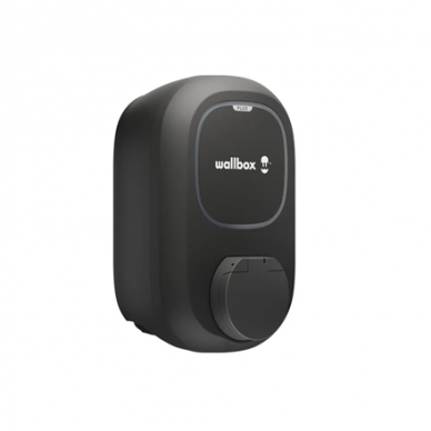 Elektromobilio įkrovimo stotelė Wallbox | Pulsar Plus Type 2 shutter1 Socket | 22 kW | Wi-Fi, Bluetooth | Juoda 2