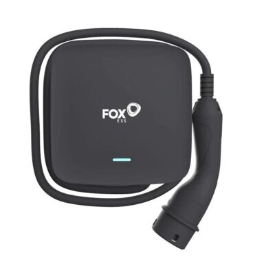 FoxESS L11P 11 kW trifazė elektromobilio įkrovimo stotelė su 5 m Type 2 kabeliu FoxESS L11P 11 kW trifazė elektromobilio įkrovimo stotelė su 5 m Type 2 kabeliu