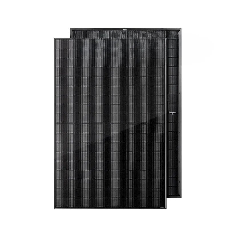Hanersun HN19RN-60HT500W 500 W N-Type bifacial Full Black saulės modulis