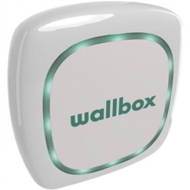 Elektromobilio įkrovimo stotelė Wallbox Pulsar Plus su integruotu 5m įkrovimo kabeliu 15